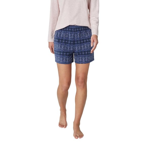 Eddie Bauer Ladies' 3-Piece Waffle Fleece Pajamas Set Color Pink & Blue Size 3X - Picture 6 of 9